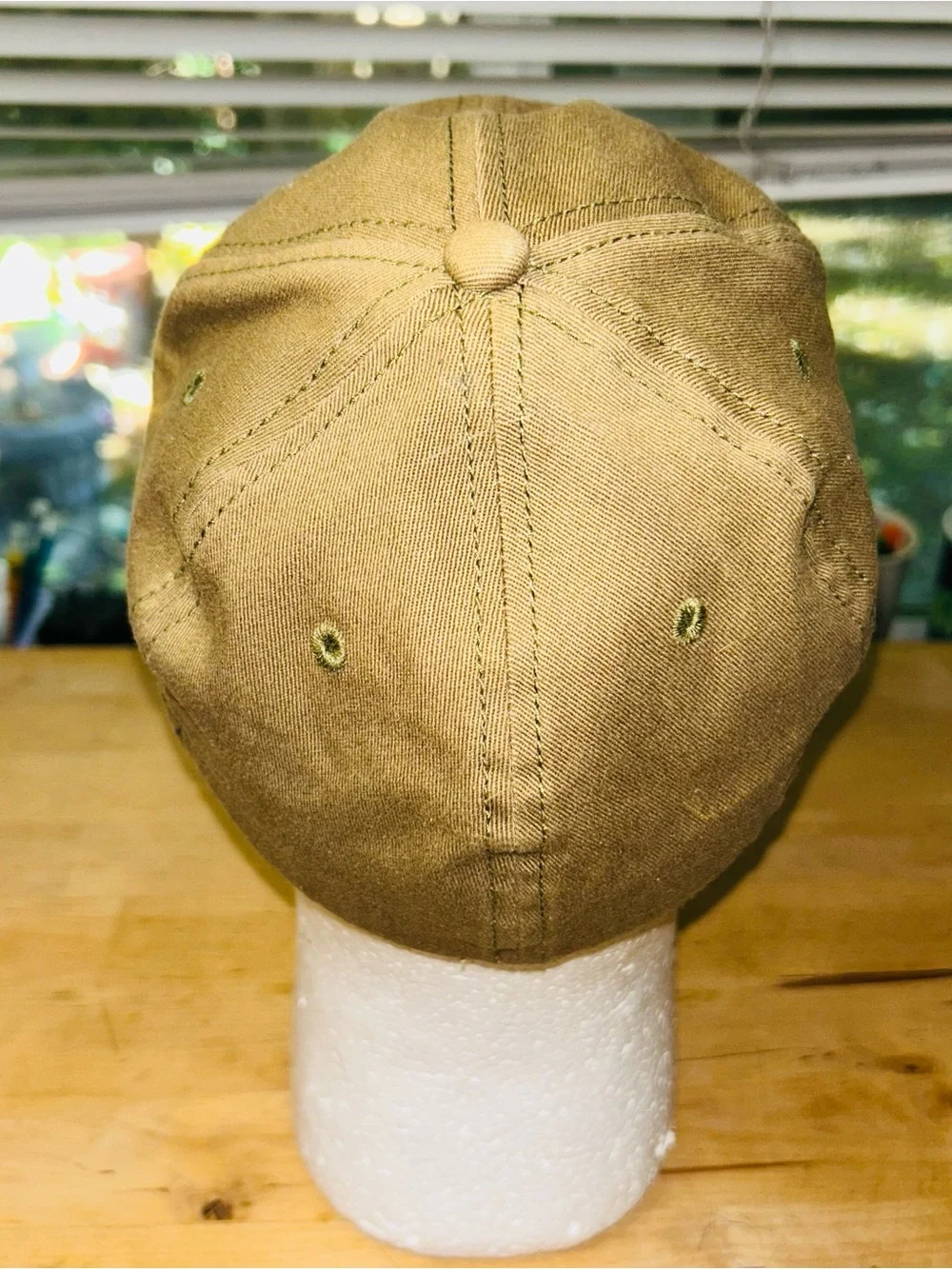 The North Face Norm Hat Cap A FLEX  Khaki Brown White Embroidered Logo S/P - M/M